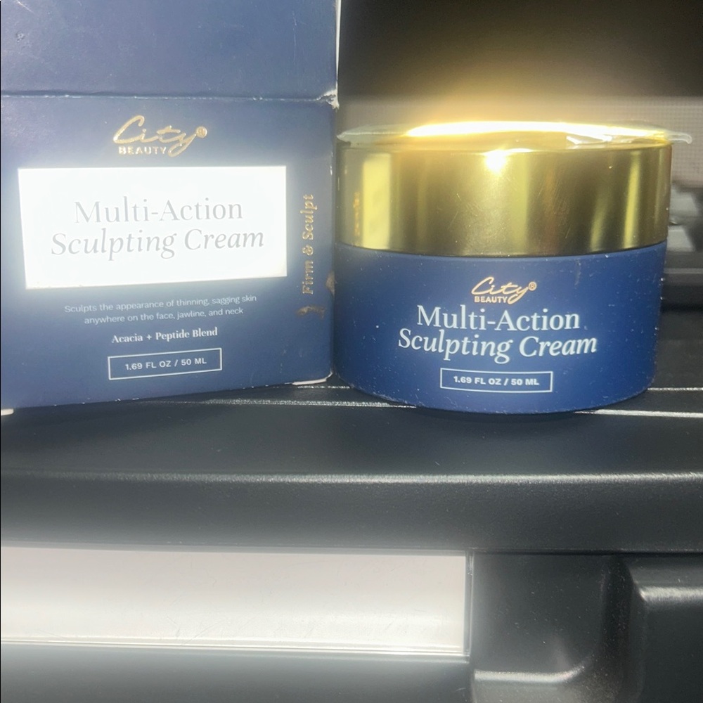 NIB City Beauty MULTI-ACTION  Action Sculpting Cream - 1.69 fl oz
